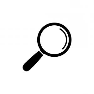 300x300 Doodle Drawing Magnifying Glass Vector Clipart Sohadacouri