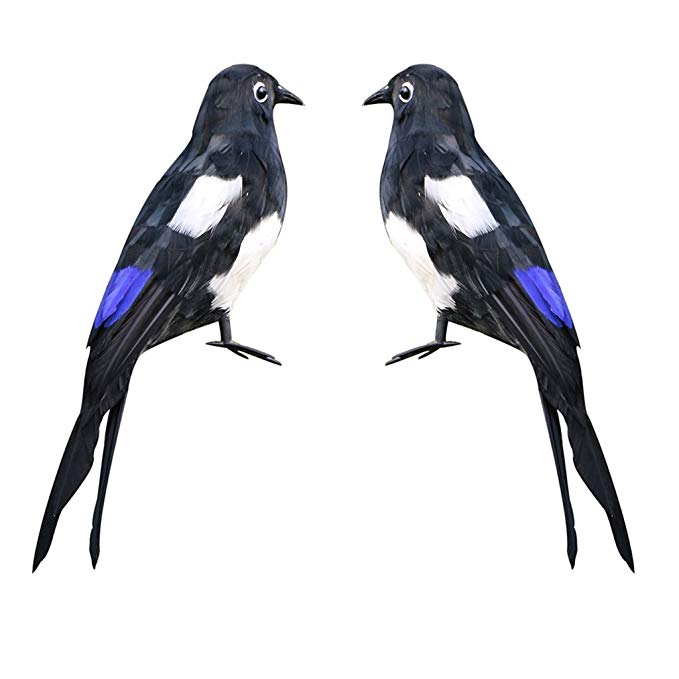 679x679 homyl artificial magpie bird craft realistic