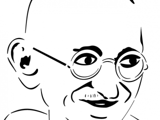 320x240 Outline Pictures For Kids Mahatma Gandhi Outline Kids Portal
