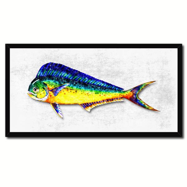 600x600 Fish Art White Home Decor Wall Decoration Nautical Beach Fisherman