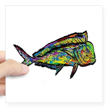 460x460 Marlin Square Stickers