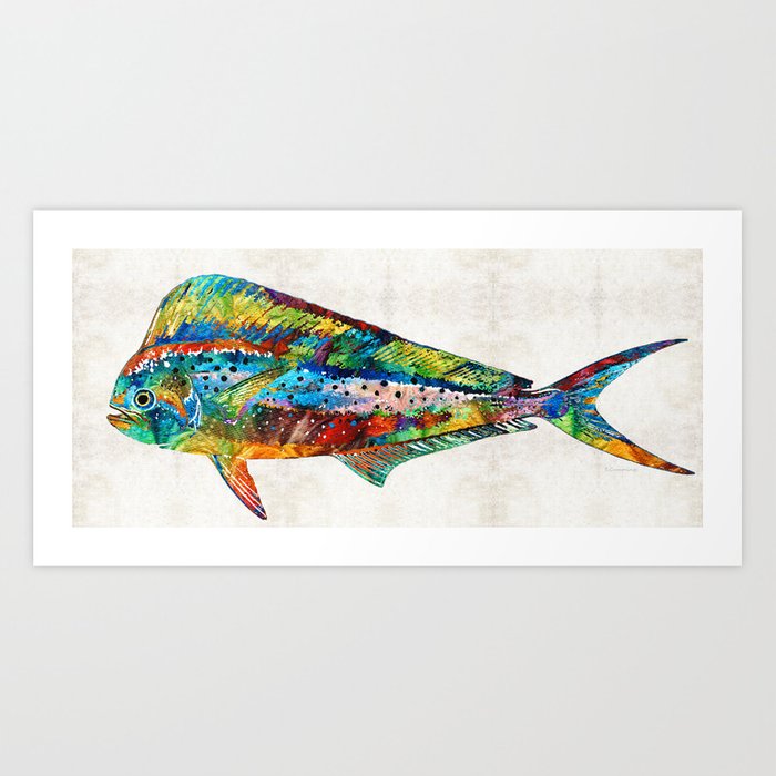 700x700 Colorful Dolphin Fish