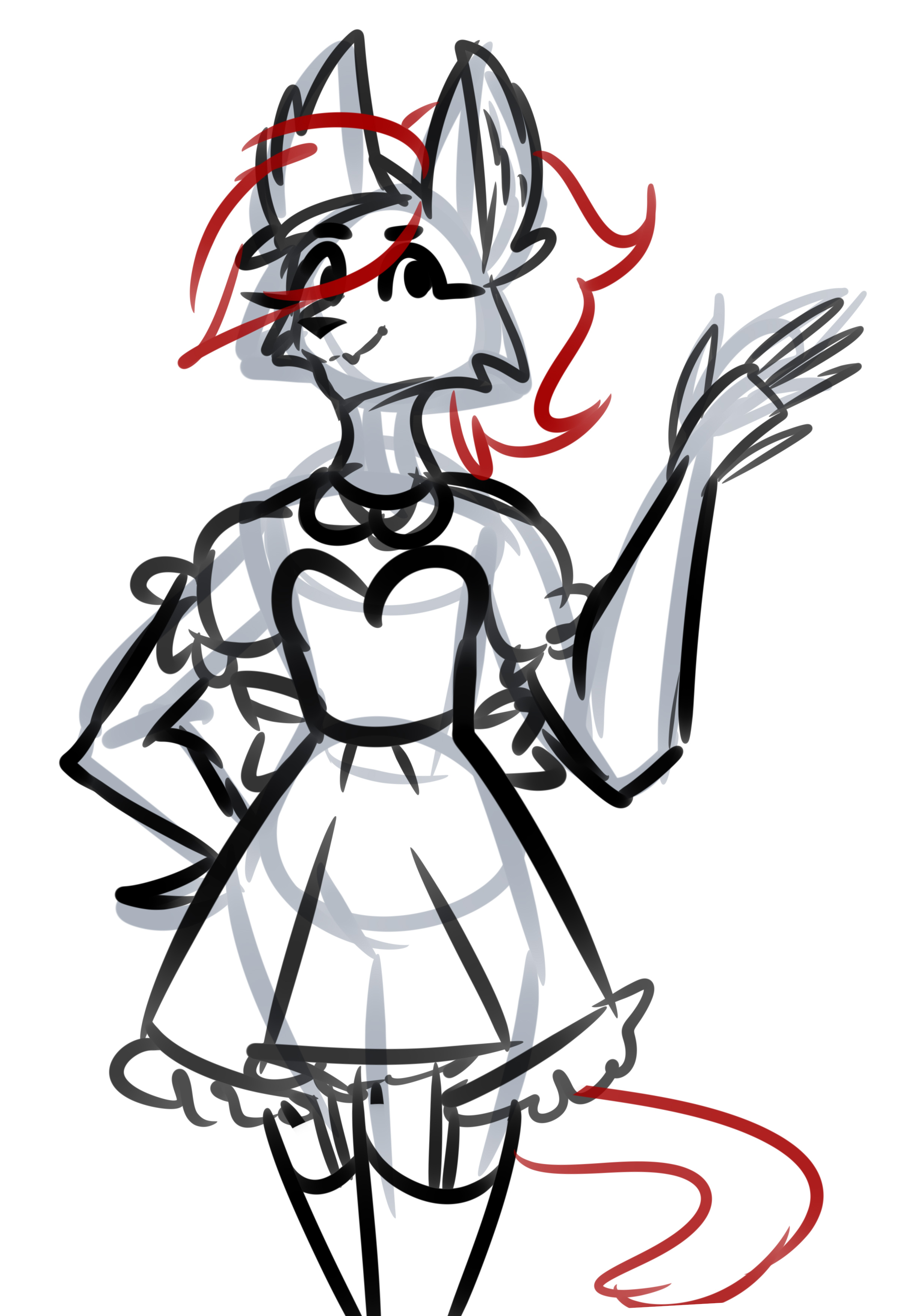 2404x3504 Furry Maid Cafe