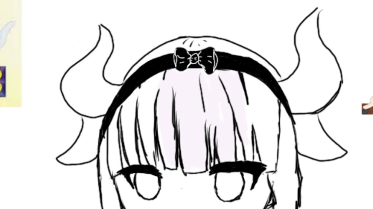1280x720 Kanna Kamui Dragon Maid Speed Draw Part