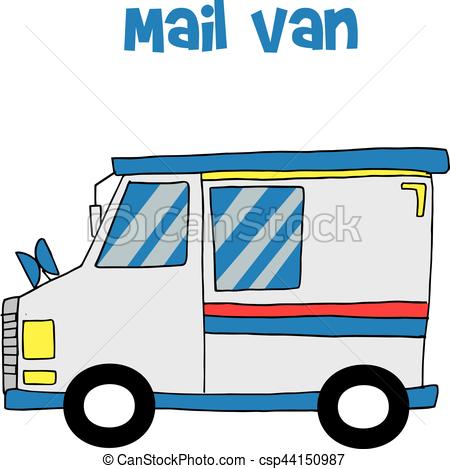 450x469 Traffic Clipart Mail Truck