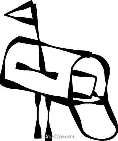 402x480 Mailbox Royalty Free Vector Clip Art Illustration