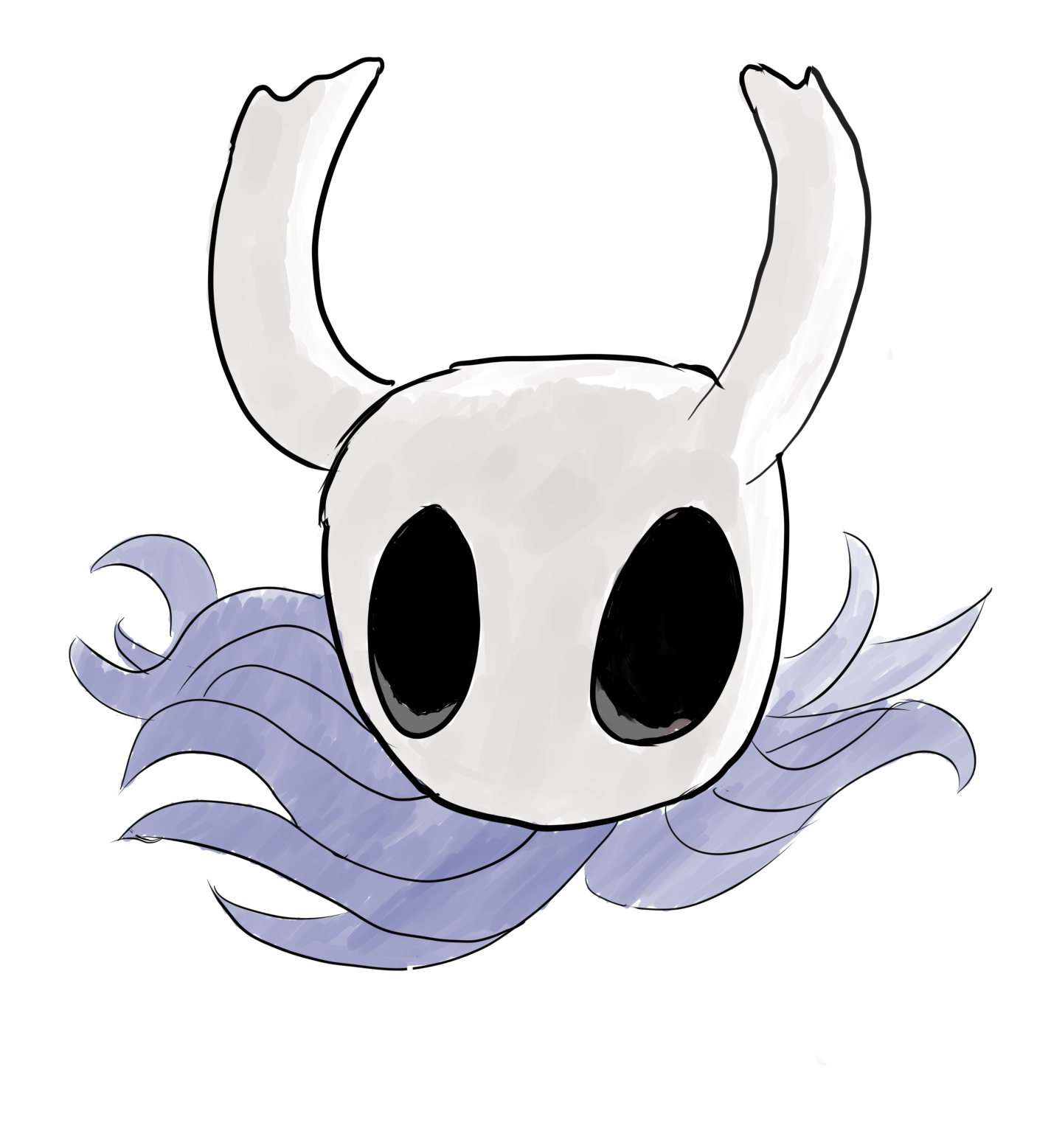 1425x1557 Main Character From Hollow Knight First Time Drawing Ever