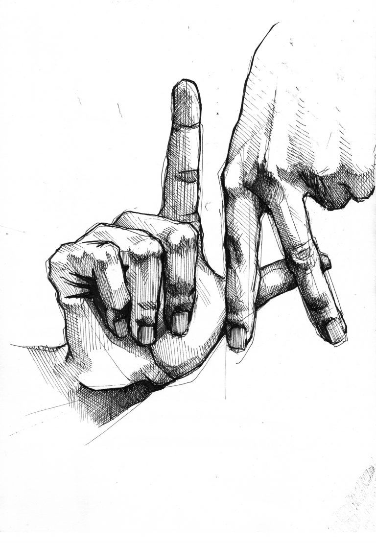 768x1109 Scan Artist Book Art Sketches, Drawings, How To Draw Hands