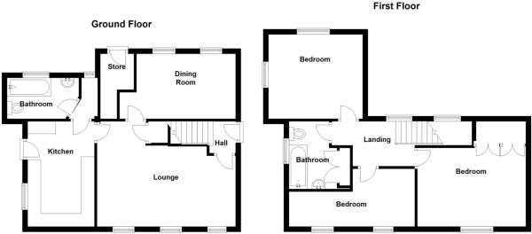 600x264 Bedroom Character Property For Sale In Main Street, East