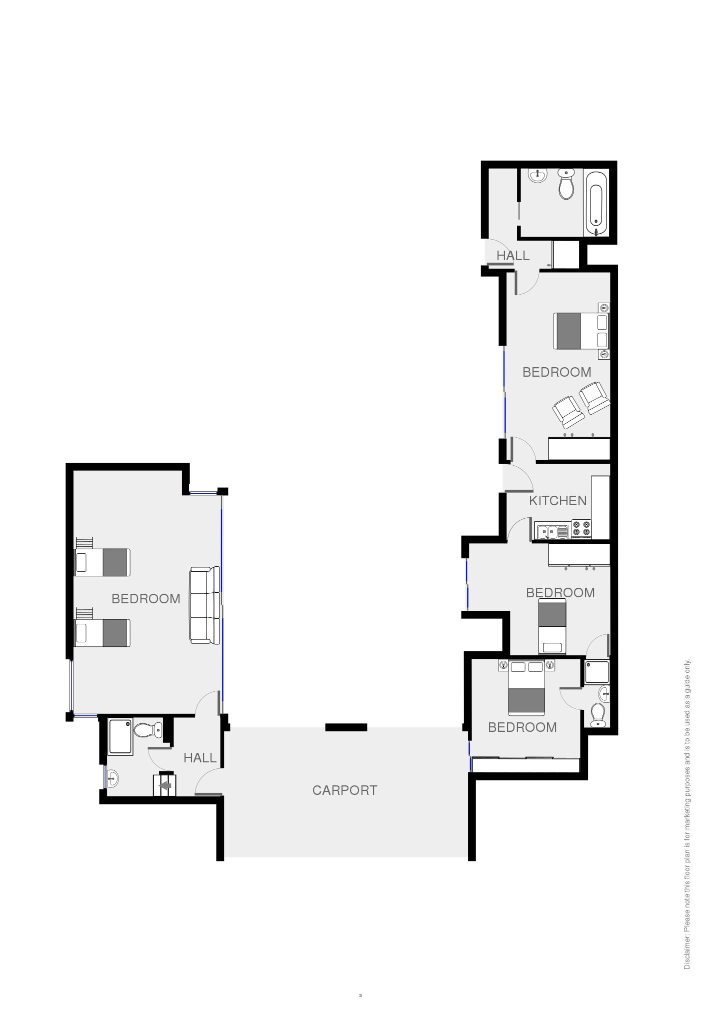 1442x2041 Southwind' On Main Street Holiday House Merimbula Merimbula, Tura