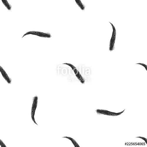 500x500 Seamless Pattern With Brows For Brow Bar Professional Makeup