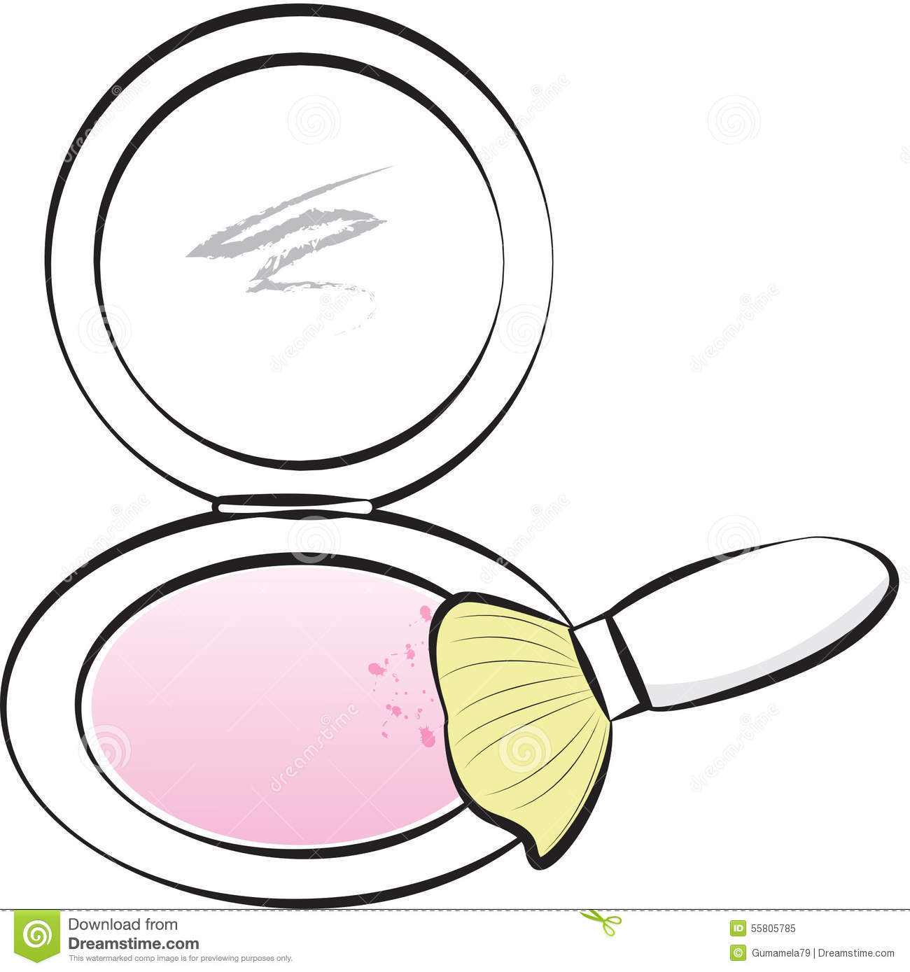 1300x1389 Collection Of Free Blushed Clipart Makeup Artist Download On Ui Ex