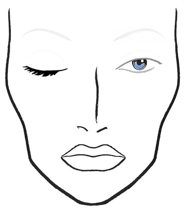 639x747 Ypac In Makeup Face Charts, Mac Face