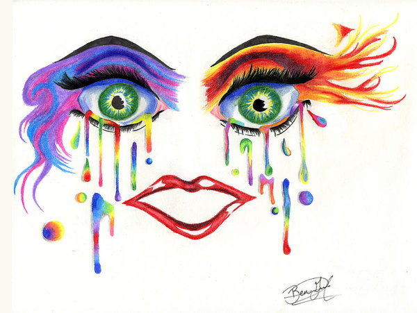 600x451 Eye Makeup Drawings Fine Art America
