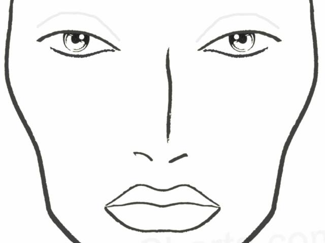 640x480 Drawn Makeup Face