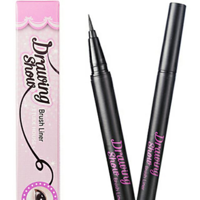 640x640 Etude House Drawing Show Eyeliner Black, Health Beauty, Makeup