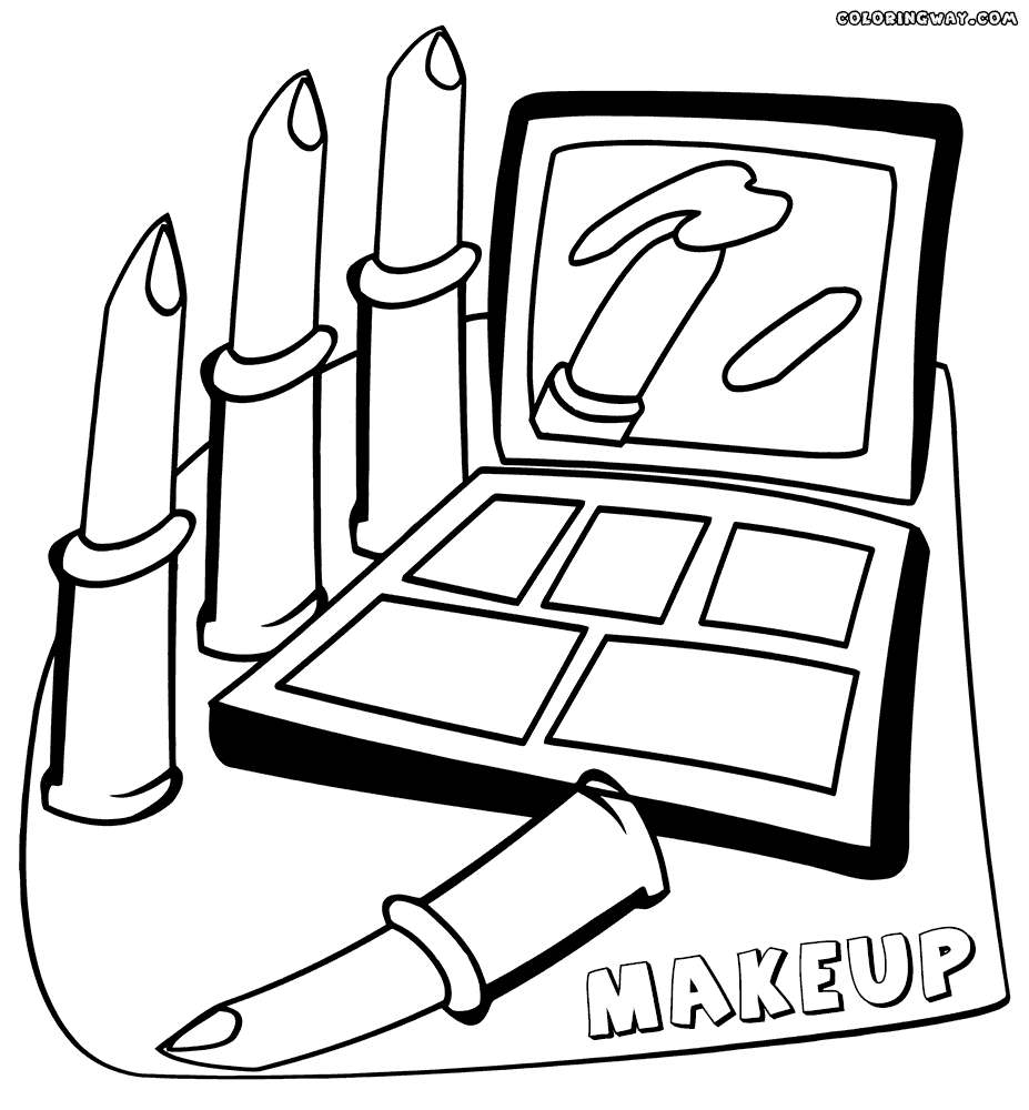927x1000 Makeup Drawing Cartoon For Free Download