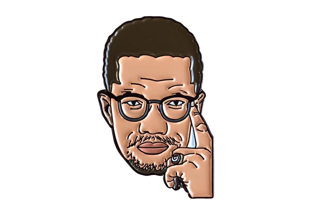 1200x809 Malcolm X Lapel Pin Radical Dreams Pins