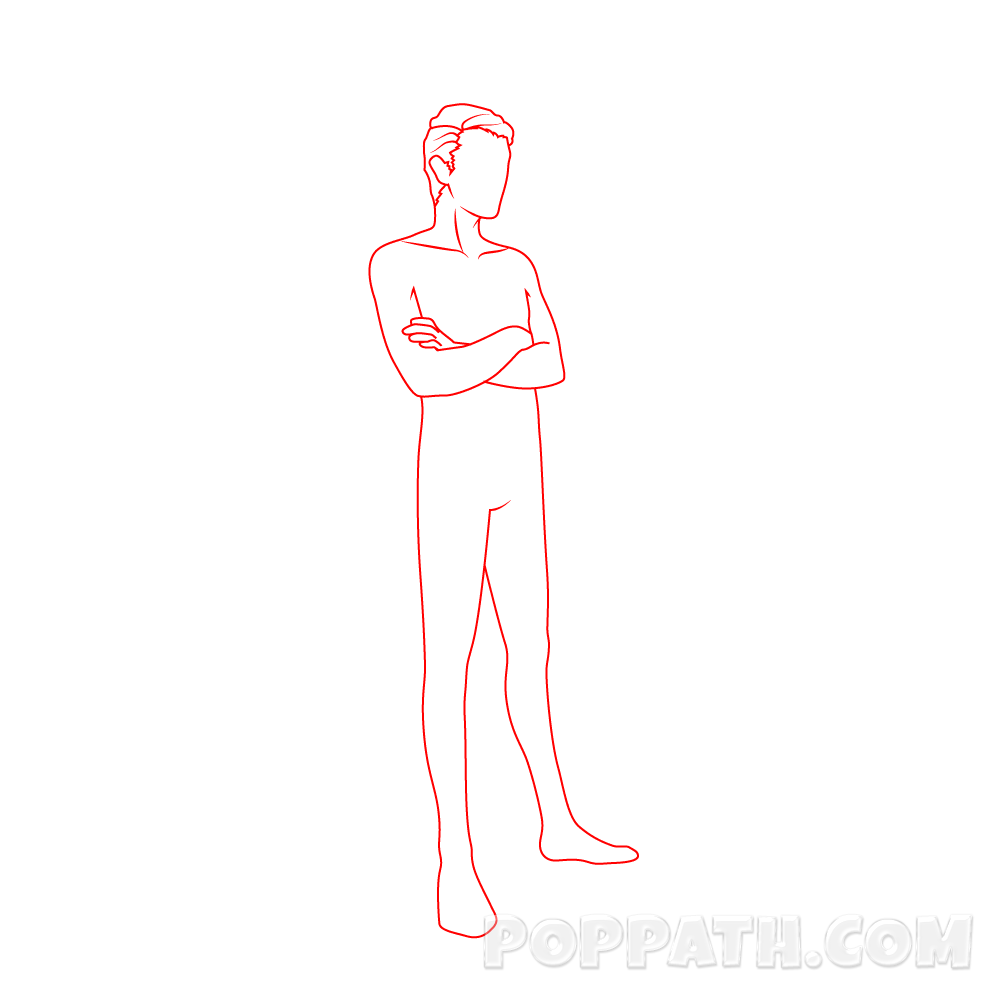 1000x1000 How To Draw Male Clothing Style Pop Path