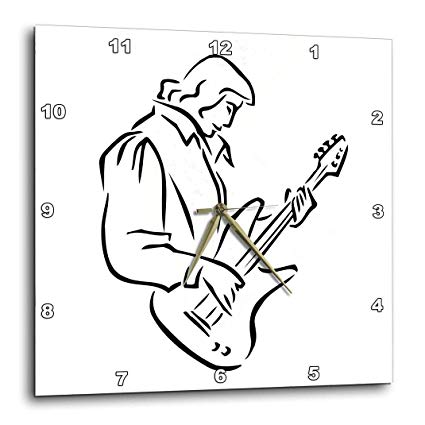425x425 Buy Bass Player Outline Male Black