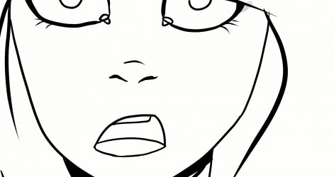 471x250 How To Draw An Anime Face Shape And Hair A Male Easy Angry Style