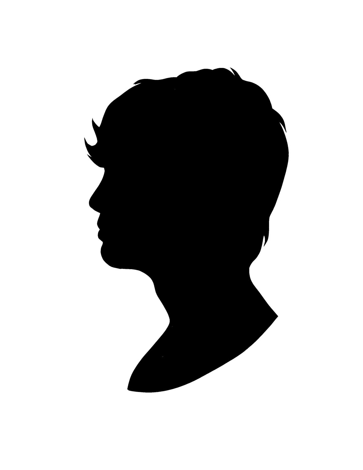 1159x1500 Collection Of 'male Face Silhouette' Download More Than Images