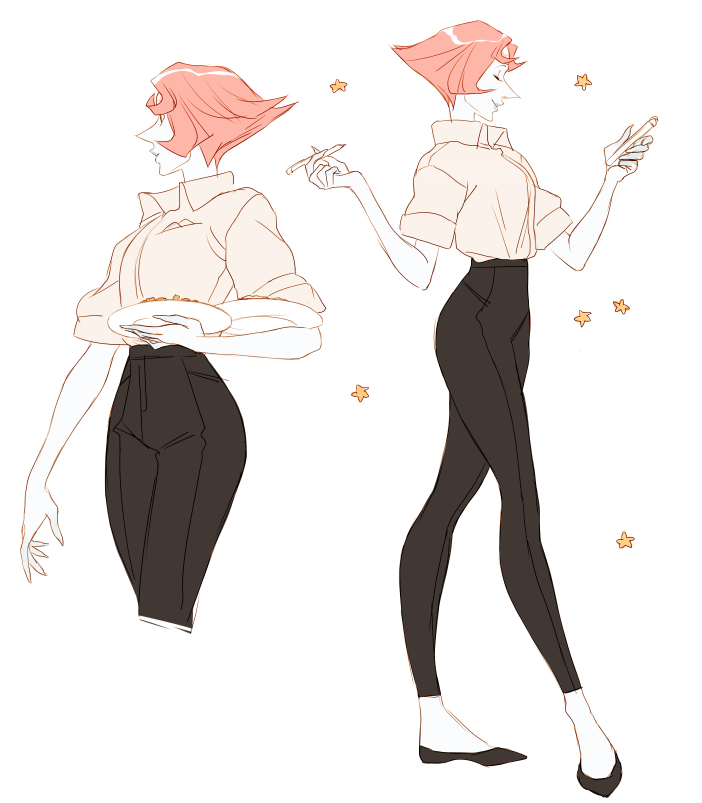 702x803 Waiter Pearl
