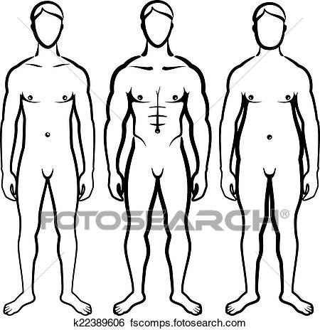 450x464 Male Body Silhouette Man Body Clipart Clipart Free