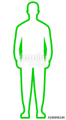 278x500 Man Standing Silhouette