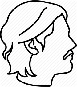 250x285 curls drawing fringe hair, picture