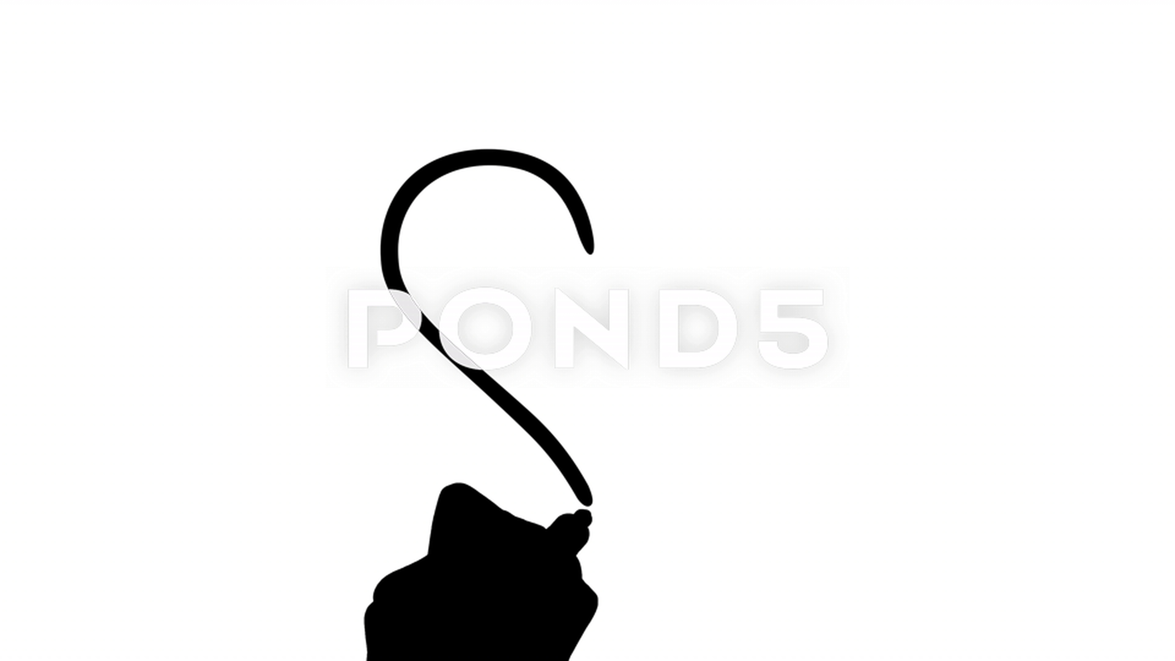 3840x2160 Video Moving Male Hand Drawing A Heart With A Felt Tip Pen