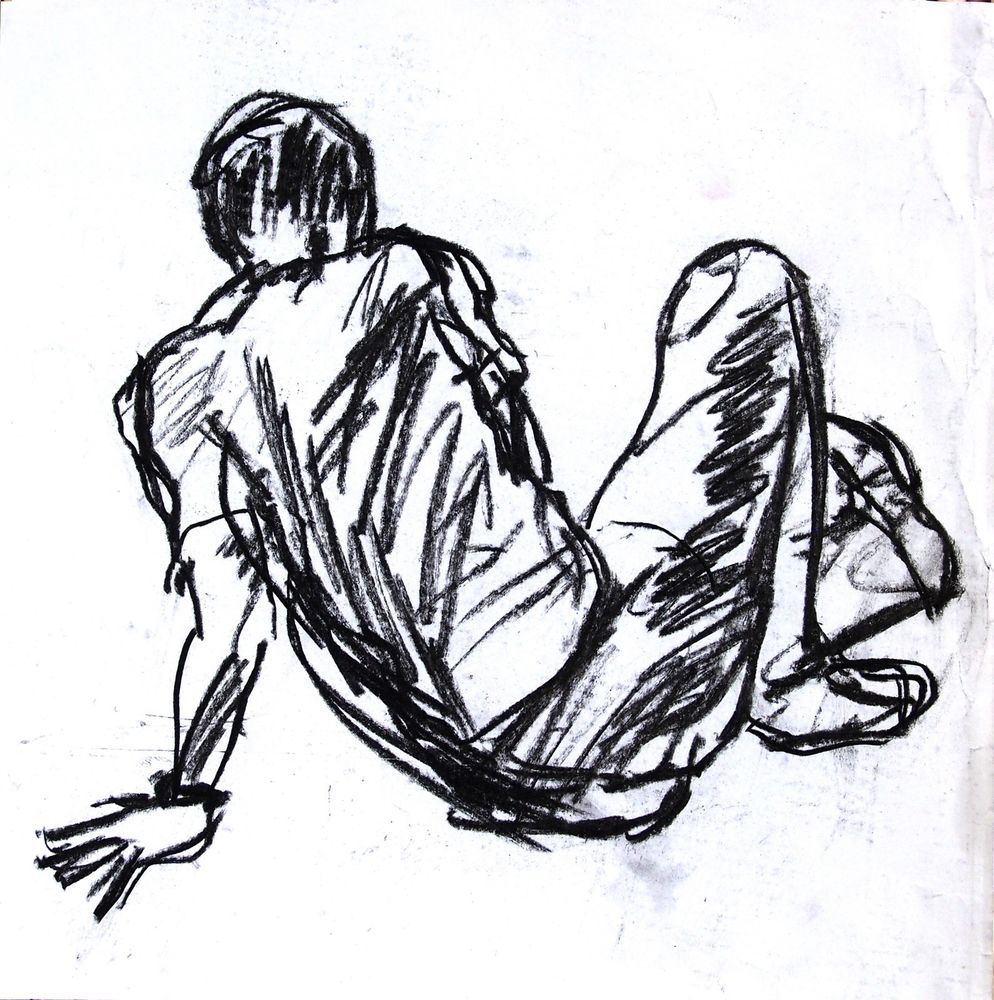 Male Life Drawing Free download on ClipArtMag