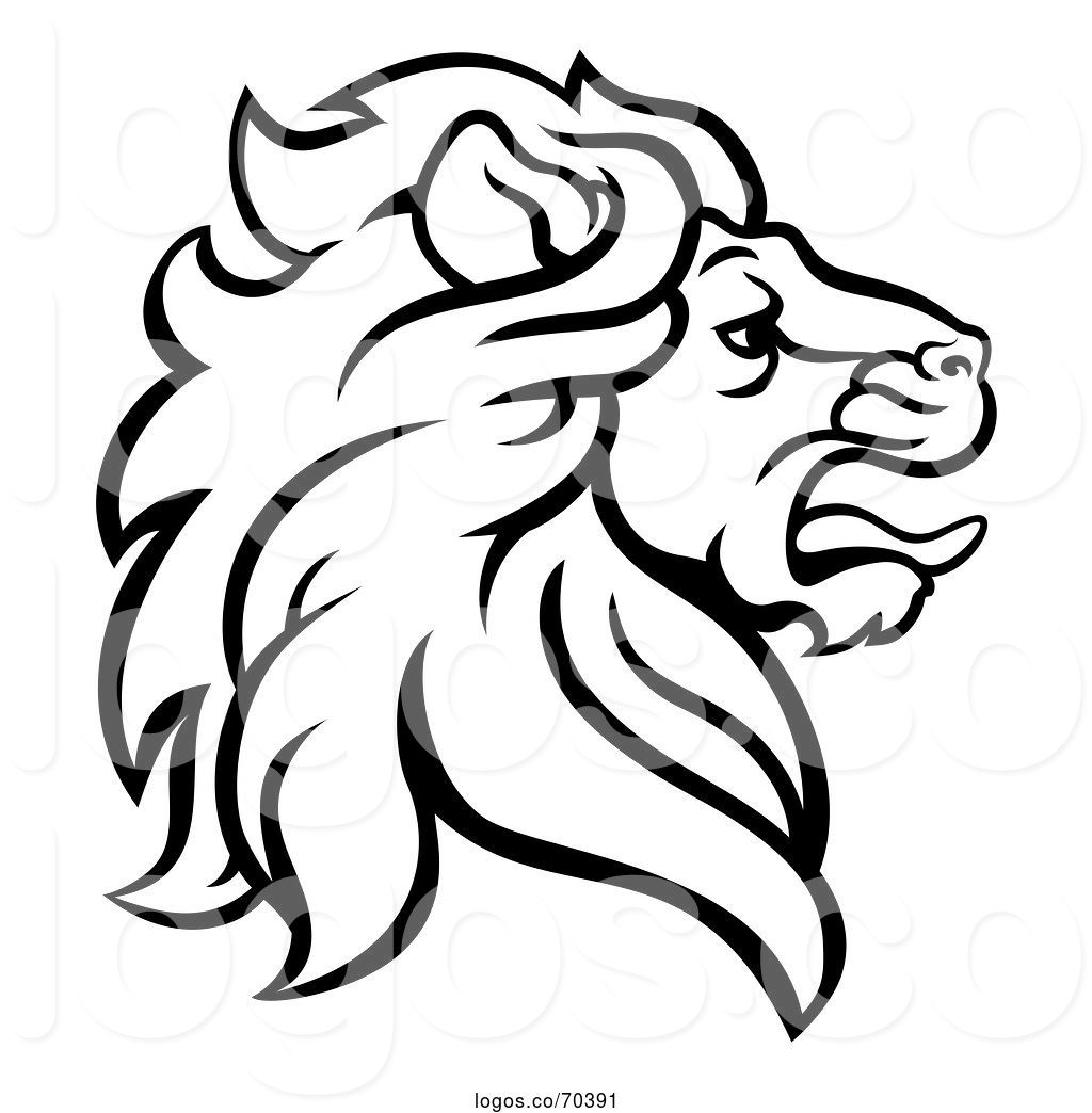 1024x1044 Logo Of Black And White Male Lion Coat Of Arms Head