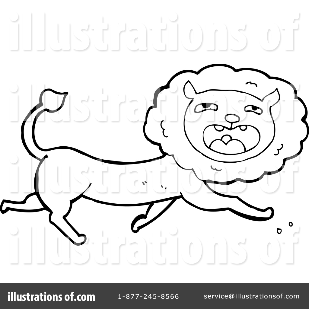 1024x1024 Male Lion Clipart