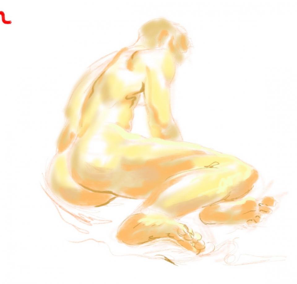 960x919 Male Model Study