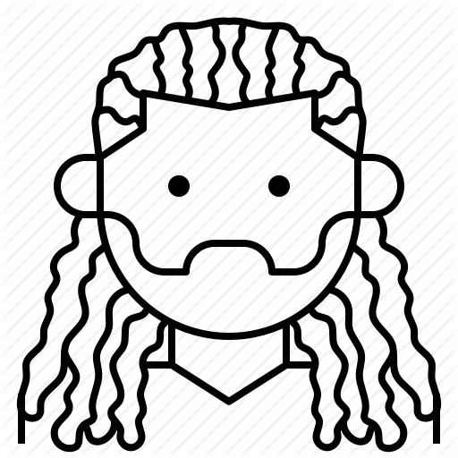 512x512 Collection Of Free Drawing Dreadlocks Male Download On Ui Ex