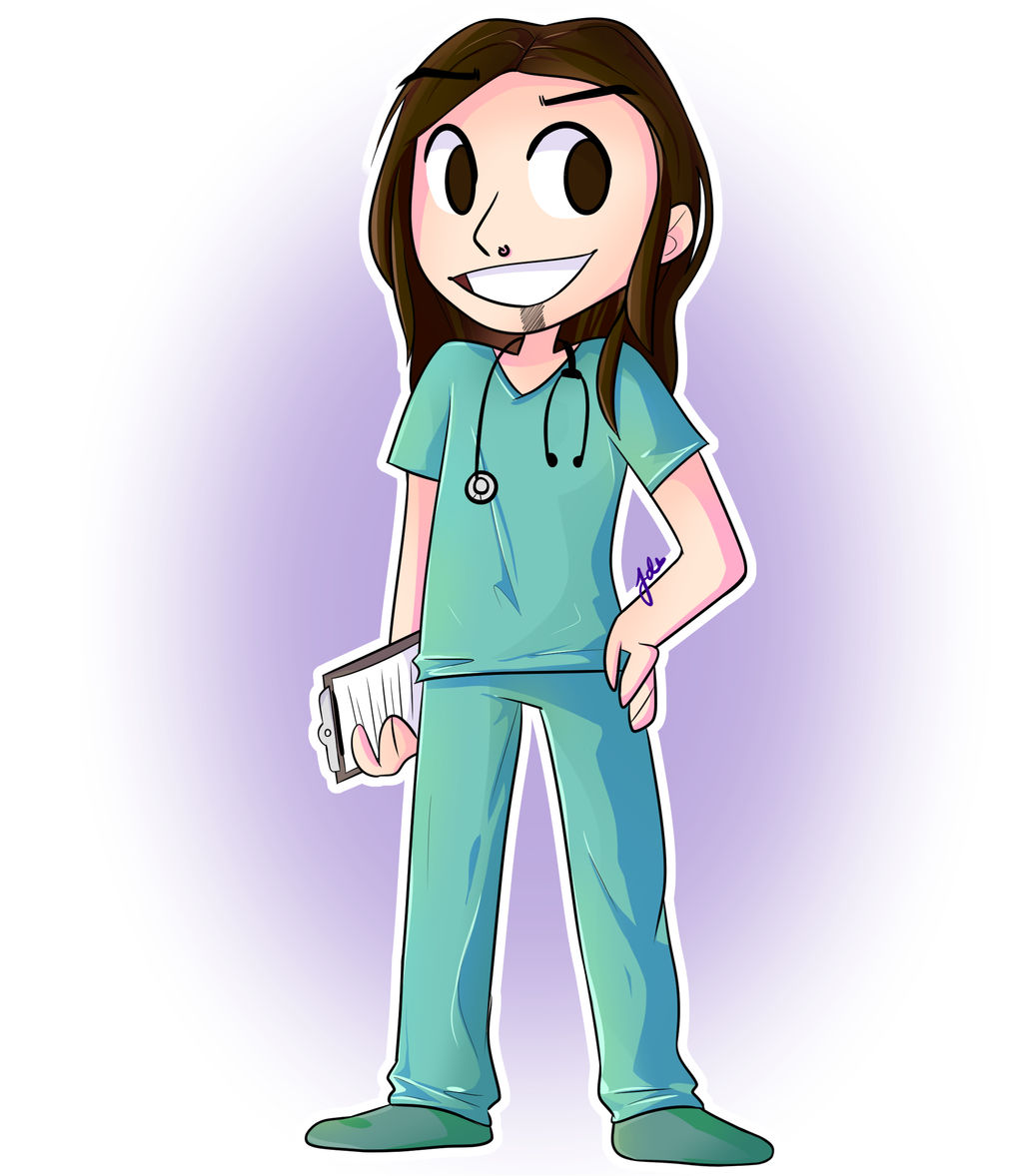 1024x1178 Male Nurse Patreon Commission