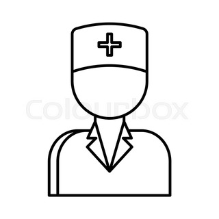 320x320 Nurse Avatar Male Stock Vector Colourbox