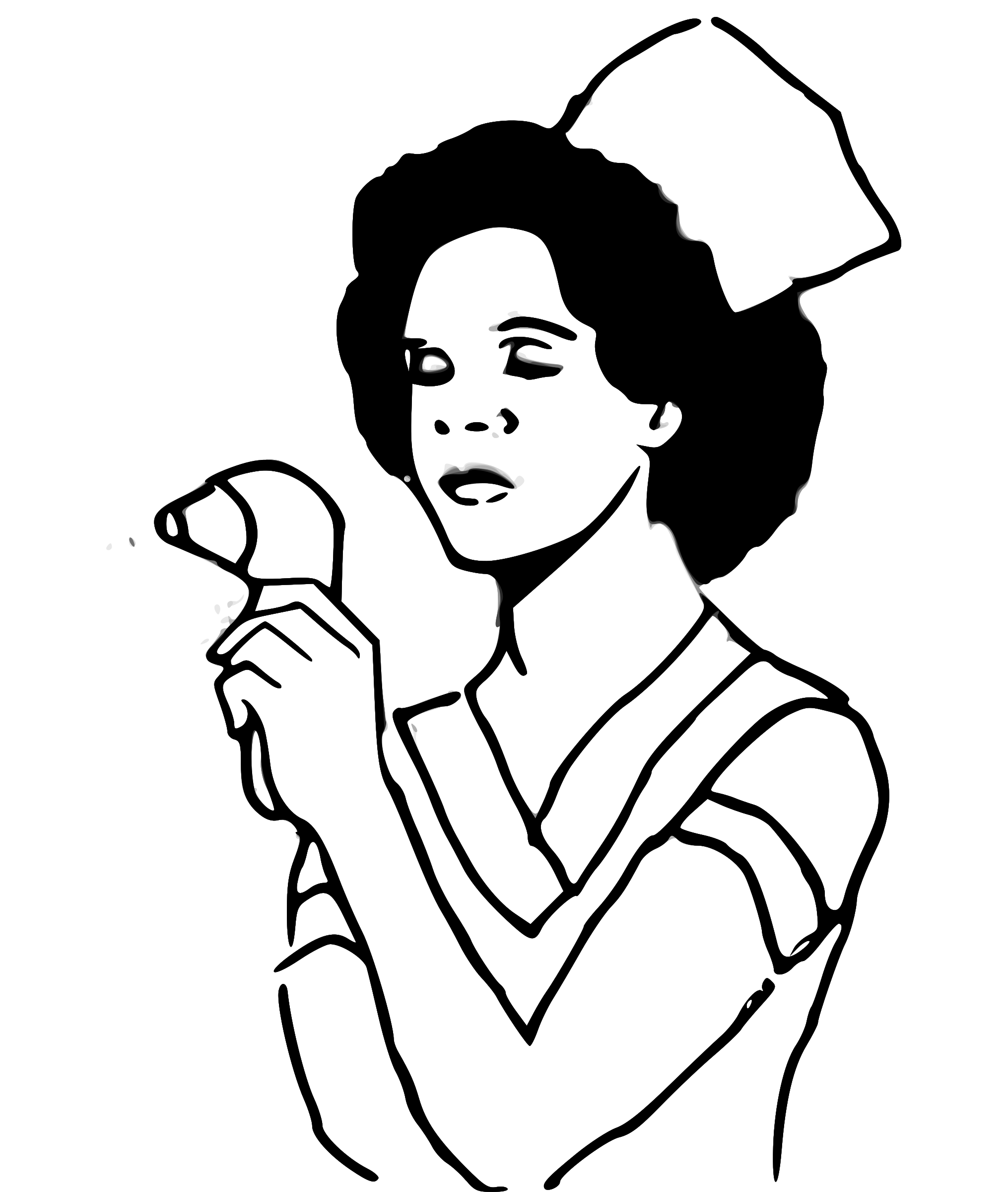 2031x2400 Collection Of Free Nurse Drawing Realistic Download On Ui Ex