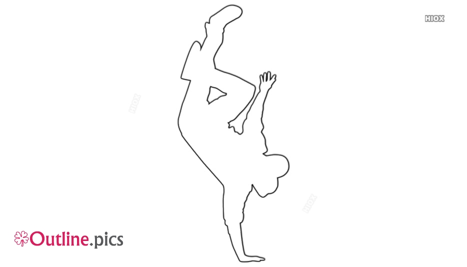 934x534 Male Dancer Break Dance Outline Outline Pics