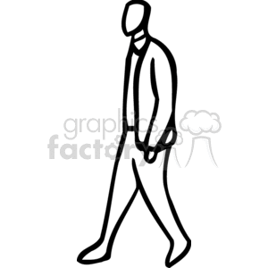 300x300 Man Outline Clipart