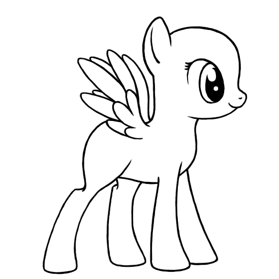 549x549 My Little Pony Male Outline Jerusalem House