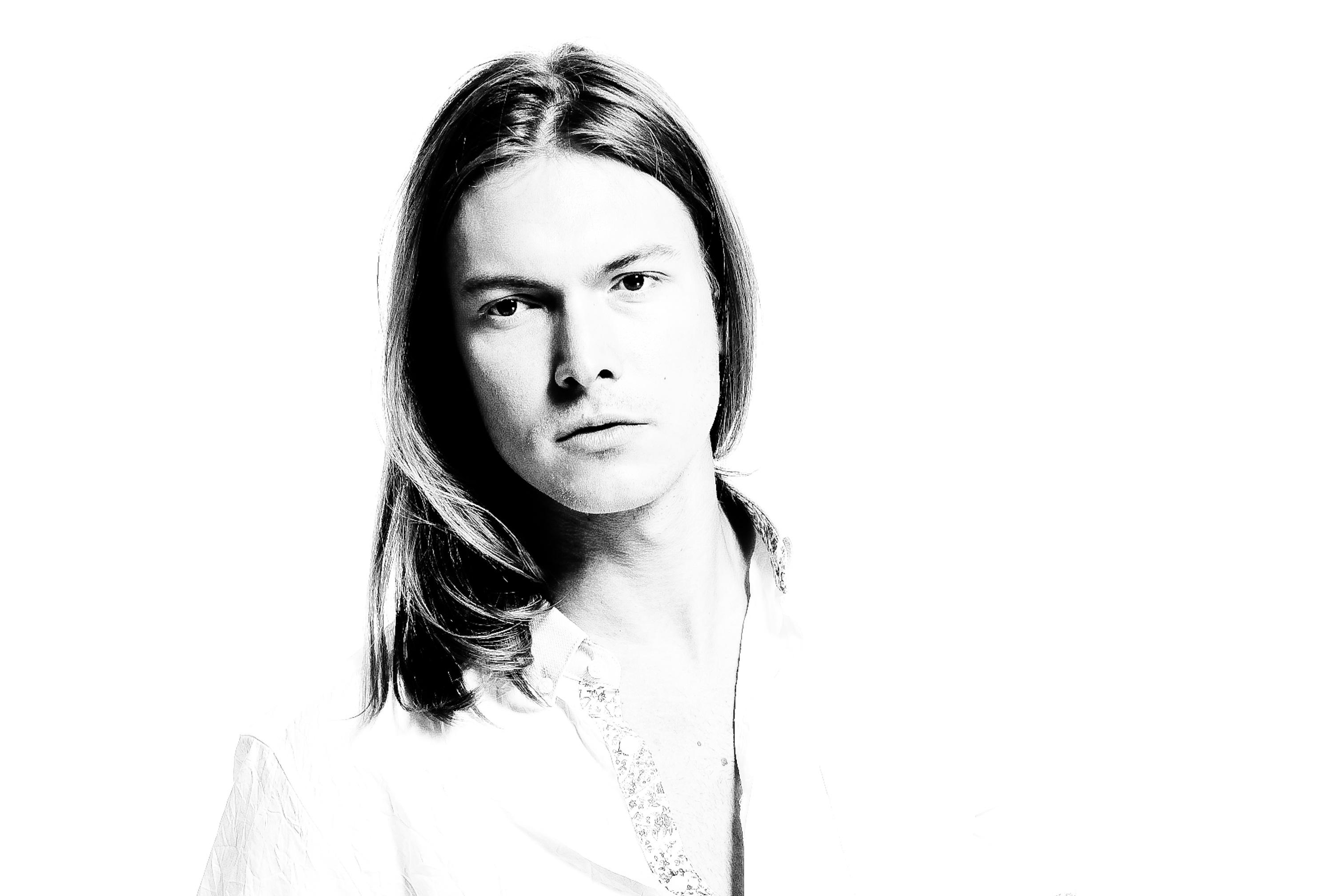 3000x2016 Free Images Black And White, Male, Portrait, Model, Fashion, Arm