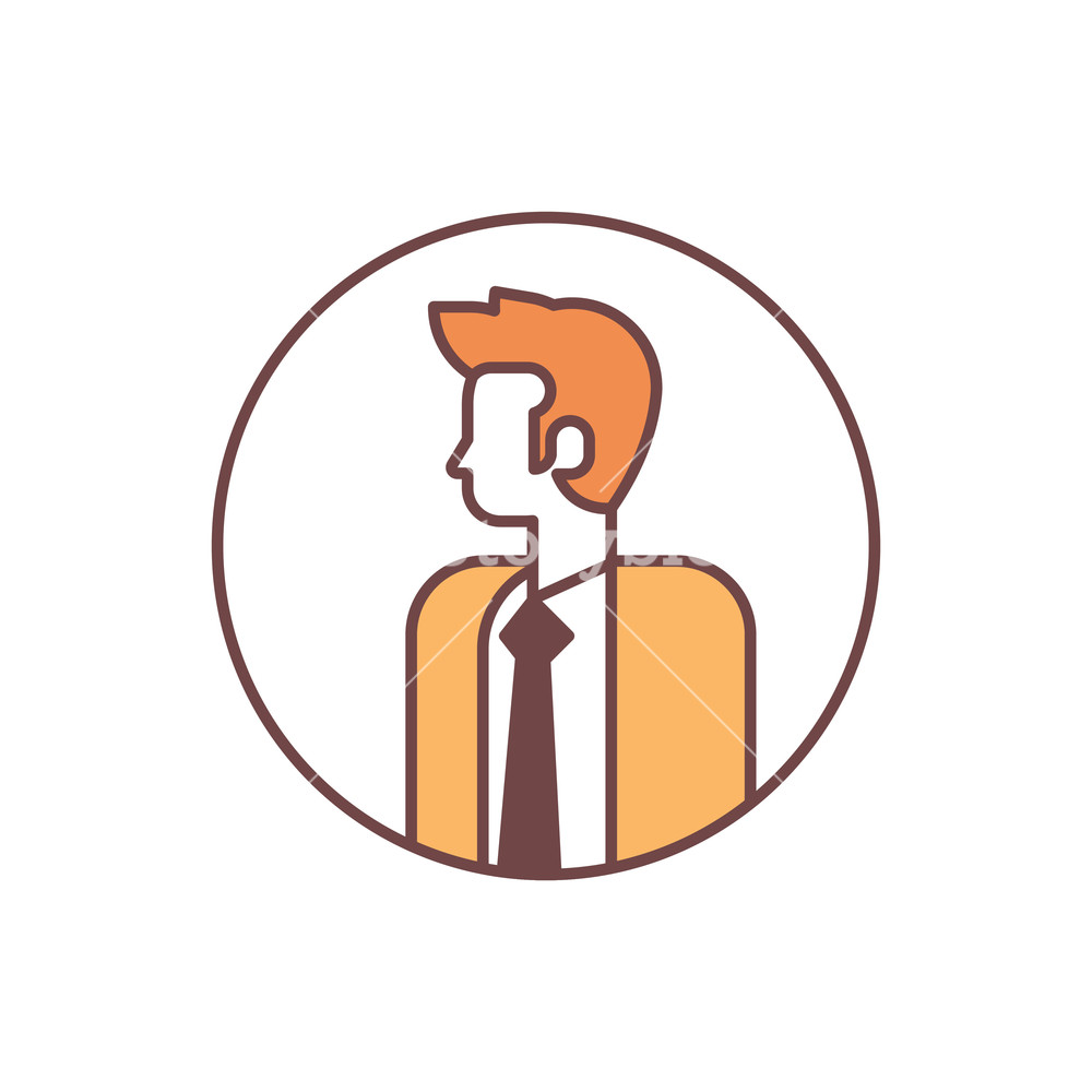 1000x1000 Businessman Avatar Profile Business Man Office Worker Concept Male