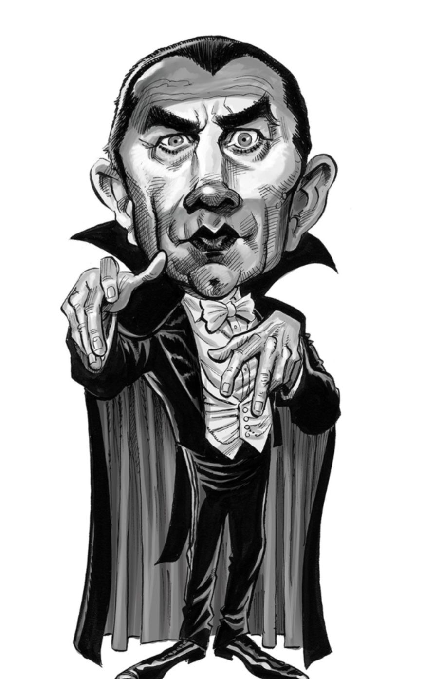 871x1393 tattoo in dracula cartoon, dracula