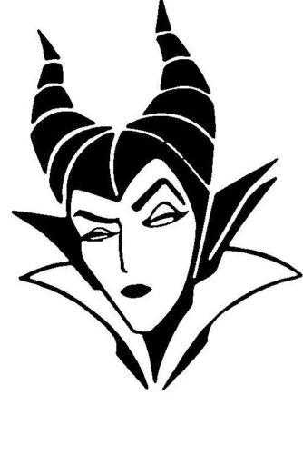 334x500 Maleficent Vinyl Sticker Car, Laptop, Cell, Mac Decal