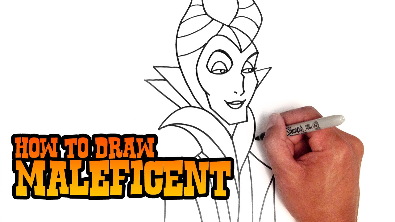 1280x720 How To Draw Maleficent