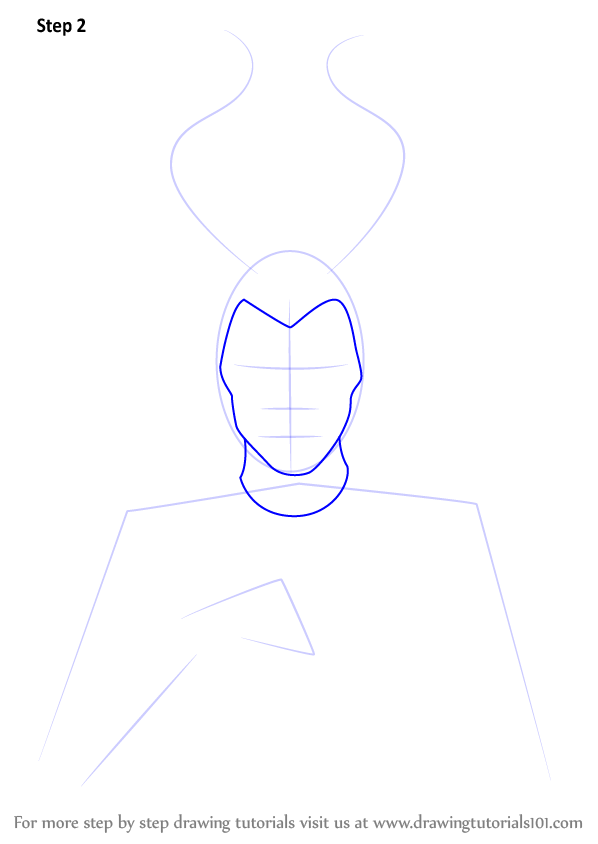 598x844 Learn How To Draw Maleficent