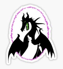 210x230 Maleficent Drawing Stickers Redbubble