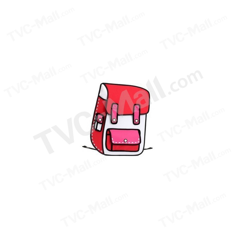 750x750 Fashion Girl Drawing Cartoon Backpack Comic Nylon Shoulders Bag
